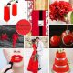 I 12 colori moda per chi si sposa nel 2018 - Cherry Tomato – Pantone 17 – 1563 - www.lindapiccolo.com